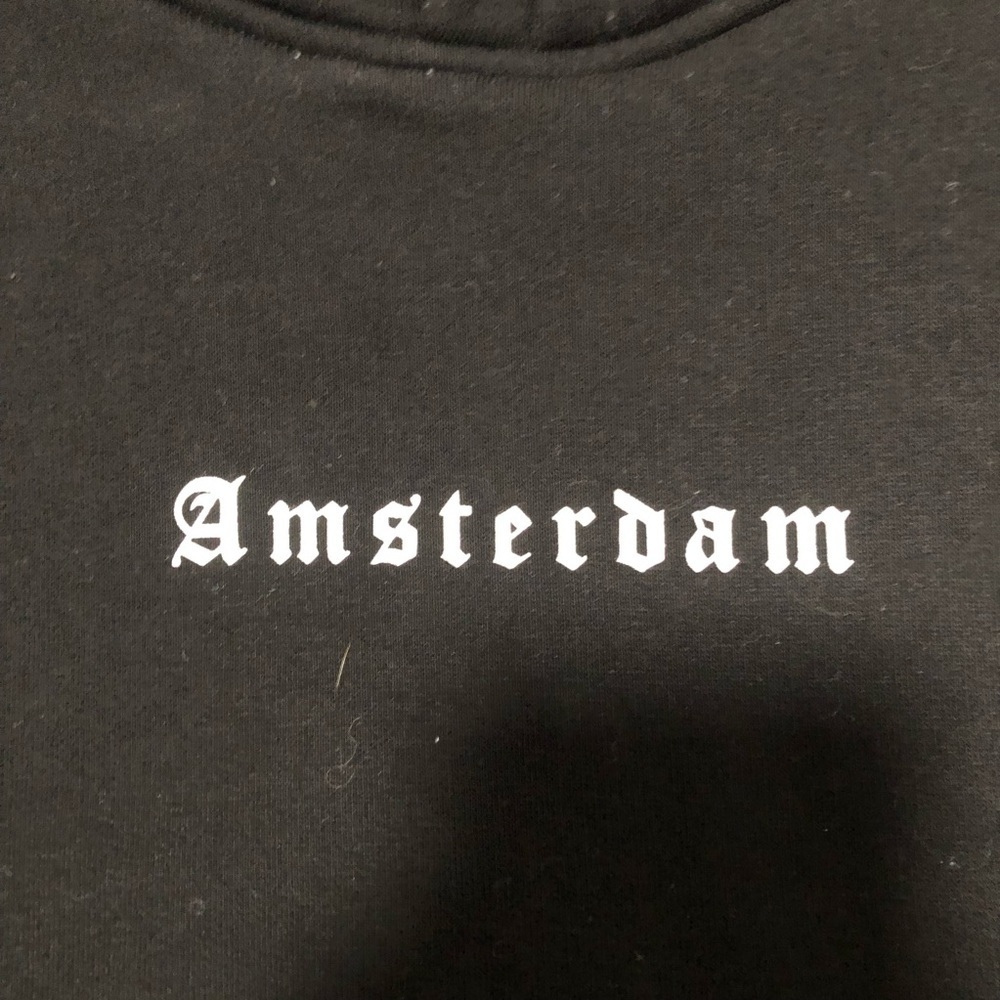 Trust Amsterdam “Creative Atelier” Black Hoodie - Size Small - XXX Hood Detail - Picture 4 of 9